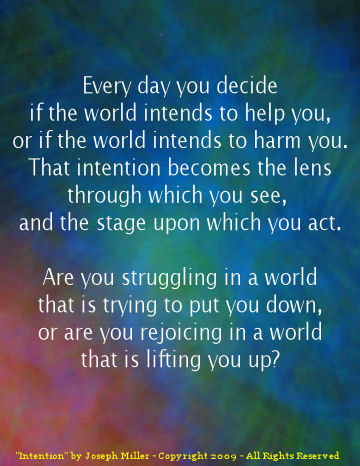 intention poem